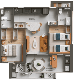 planta 2 suites 64m favoni jaguaribe