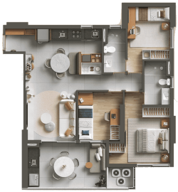 planta 3 quartos 85m favoni jaguaribe